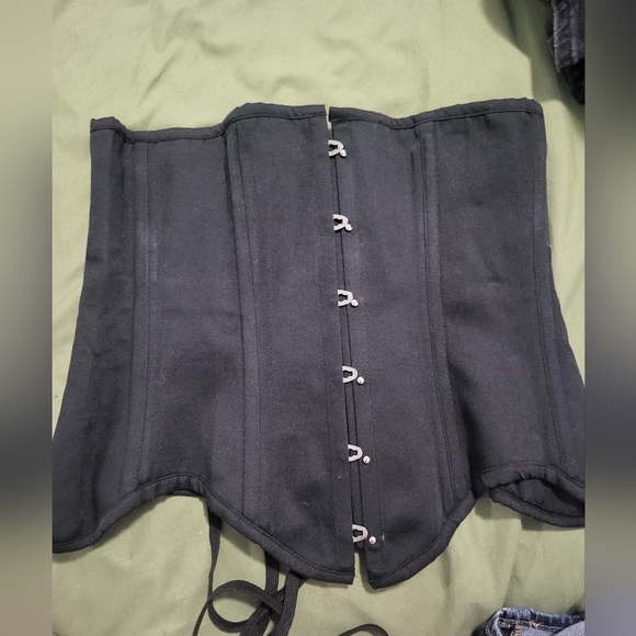 SHAPERX Women‘s Long Torso Waist Training Corsets Double Steel Boned Heavy Duty - Picture 4 of 9